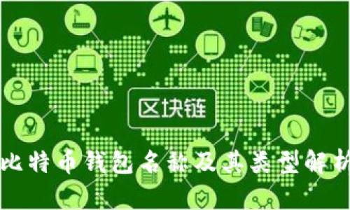比特币钱包名称及其类型解析