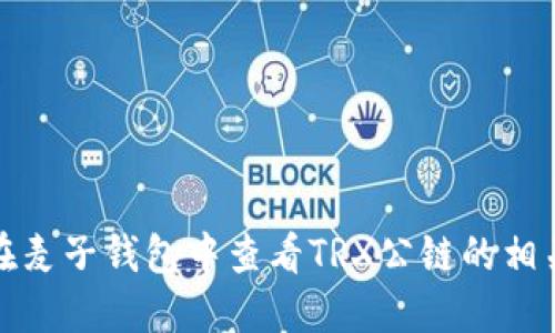 如何在麦子钱包中查看TRX公链的相关信息