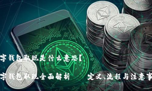 数字钱包取现是什么意思？

数字钱包取现全面解析——定义、流程与注意事项