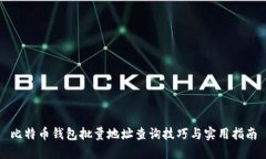 比特币钱包批量地址查询